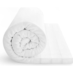 Mister Sandman Topper 80x190 Matratzenauflage für Liegekomfort und Matratzenschutz, Kaltschaum Topper für alle Matratzen und Boxspringbetten, Matratzen Topper weich, Höhe ca. 5cm
