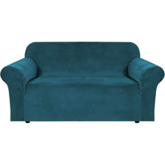 BellaHills Velvet Sofa Slipcover, Thick Plush Furniture Cover, Deluxe Lounge Chair Cover, Stretch Sofa Cover, Protector for Recliners