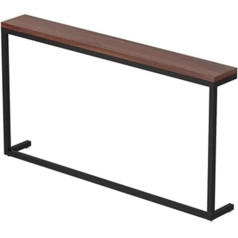 Generisch Console Sofa Table with Shelf Narrow Entrance Table for Living Room Corner Clip Cabinet Small Side Table for Hallway Entrance