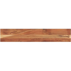 Vidaxl Table Top, Wooden Top, Rectangular, Solid Wood Top for Bar Table, Side Table, Dining Table, Replacement Table Top, 180 x 30 x 2.5 cm, Acacia Wood