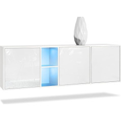 Vladon Cuba Sideboard White