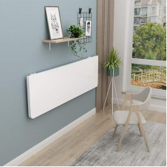 Generisch Klappbare Werkbank zur Wandmontage, für Küche, Schlafzimmer und Badezimmer, unsichtbarer Tisch mit optionaler Größe, ideal für Restaurant, Waschküche und Hauswirtschaftsraum, 50 x 40 cm