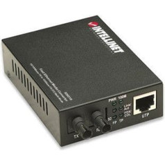 10/100base-tx rj45/1000base-fx konvertors (mm st) 2km 1310nm