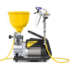 WAGNER Membrane Pump SuperFinish 21 Pro Airless Paint – Optimally Matched for Painting Work, Max. Flow Rate 2.1 l/min, HD Hose DN3, 7.5 m