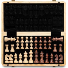 Magnetic Wooden Chess Set 15