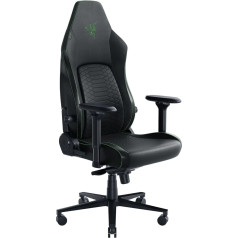 Razer ISKUR V2 - Gaming Chair with Adaptive Lumbar Support (High Density Foam Padding, Environmentally Friendly Solvent Free EPU Leather, 4D Armrests) Green
