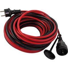 REV 0017250614 Strom extension cable 16A Rot-black 25m