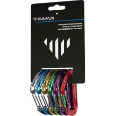 Camp Nano 22 Rack Pack Carabiner 6Pcs colourful 2019 snap hook