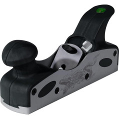 Ulmia Alu-Line HA48-4 Slicer (with Dragon Engraving, Made of Aluminium + Recyclable Plastic, Changeable Side Panels, Planer, Ergonomically Shaped, Hand Planer, Wood Planer)