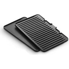 Grill Plate Kit 5517910001, DLSK150 Compatible with/Replacement Part for De'Longhi CGH1020D MultiGrill Contact Grill