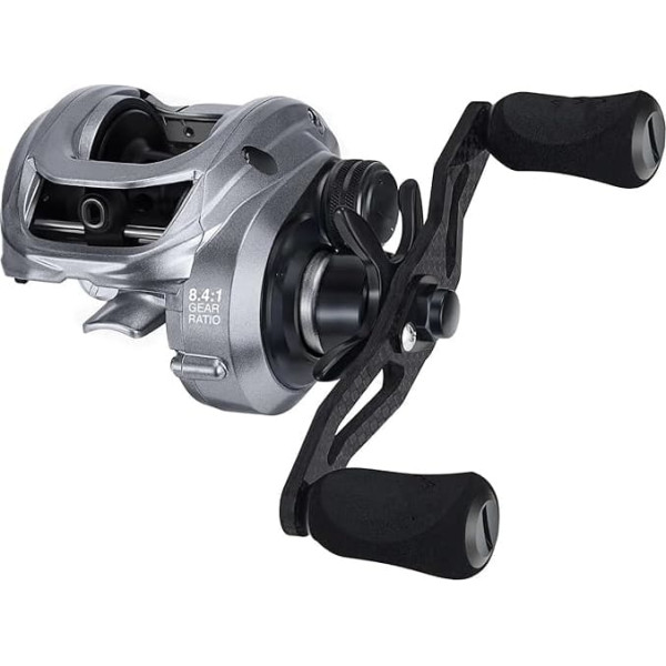 Metall-Baitcast-Rolle, 10 kg, max. Zugkraft, hohe und niedrige Geschwindigkeit, Schildlager, starke Salzwasser-Angelrolle