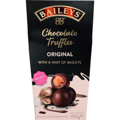 Baileys Chocolate Truffles | 1 x 150 g | Individually Wrapped Chocolates | Pralines Gift | Filled with Liqueur