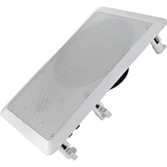 303 mm mounted speaker White