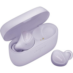 Jabra Elite 4 Wireless In-Ear Headphones with Active Noise Cancelling - Comfortable Bluetooth Headphones with Spotify Tap Playback, Google Fast Pair, Microsoft Swift Pair and Multipoint - Purple