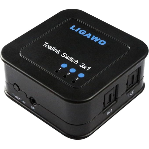 Ligawo 6518741 Audio Splitter Black