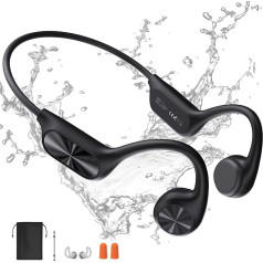 sayrelances Swimming Headphones Bone Conduction Headphones Bluetooth 5.4 Sports Headphones X7P