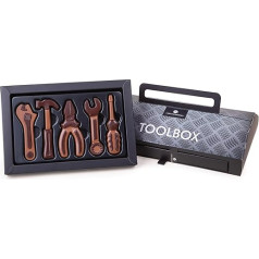 Toolbox - Tools Made of Chocolate - Chocolate Tool | Gift | Man | Men | Dad | Dad | Boy | Birthday | Father's Day | Hobby | DIY | Crafters | Christmas