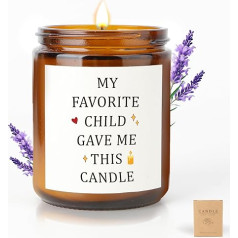 Duftkerzen Geschenke für Frauen Lavendel Duftkerzen Geschenk Kerzen Oma Geschenke Geburtstagsgeschenke für Mama Kerzen in Gläsern Weihnachtskerze Geburtstagskerze lang anhaltender Duft sauberer,