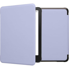 kwmobile Hülle kompatibel mit Amazon Kindle Paperwhite (12. Gen 2024) / Kindle Colorsoft - Kunstleder eReader Schutzhülle Cover Case - Lavendel