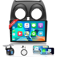 Rimoody 4+64G Wireless Carplay Android 13 Car Radio for Nissan Qashqai 2006-2016 9 Inch HD Touchscreen Car Radio with Android Car Navigation GPS Mirror Link Bluetooth WiFi/FM/RDS/EQ/SWC/USB Reversing