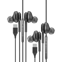 HOYULLI USB C kabelgebundene Kopfhörer Typ-C Ohrhörer
