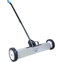 CCLIFE Magnetic Broom 60 cm Strong Maximum 23 kg Extendable Handle