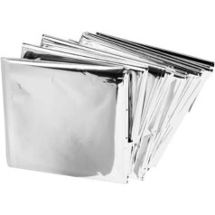 Lot of 50 Emergency Mylar Blankets - 84 x 52 by BH