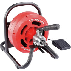 ROTHENBERGER Rodrum S 13 Pipe Cleaning Machine, 10 mm-13 mm Spiral Diameter, 440 W, 50 Hz, 220 V-240 V, 1000001257, Pipe Cleaning Tool, Cleaning Pipes