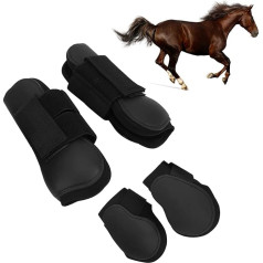 Horse Leg Gaiters Wear Resistant Comfortable Tendon Protection for Riding