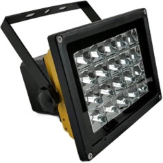 KOULEER 365nm 395nm 405nm LED UV-Gel-Härtungslampe 200W Ladung Tragbares SLA DLP 3D DIY Harz UV-Härtungsprozess Bühnenlicht(365nm)