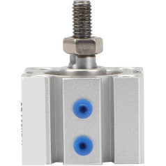 Pneumatik-Luftzylinder, Luftpneumatikzylinder mit magnetischem Ring externer Gewinde SDA32X55SB SDA40X60SB SDA50X65SB SDA63X70SB SDA80X75SB SDA100X100SB für automatische Ausrüstung(SDA50,100-SB)