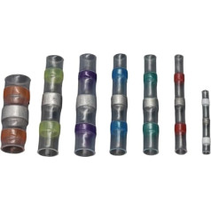 YLQUXEUV 10~1000pcs Solder Seal Wire Connectors 3:1 Heat Shrink Insulated Waterproof Electrical Wire Terminals Butt Splice(6-7cm,800 Pieces)