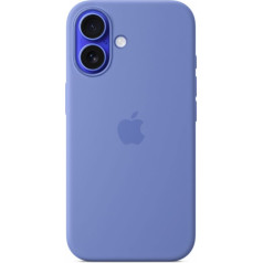 Silikona futrālis ar magsafe iphone 16 - hiacintes zils