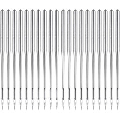 sourcing map 100 Stück Nähmaschinennadeln, Größe 75/11, Schnellnäheisen, universal, normale Spitze, Maschinennadeln, Stickerei, Nähwerkzeug für Handwerk, Heimwerker, Haushaltsnähte, industrielle