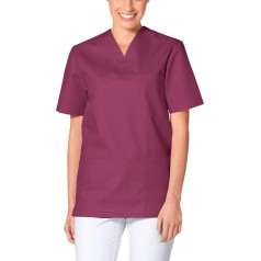 CLINIC DRESS Slip-on Tunic, Unisex Tunic for Men and Women, Colourful for Care and Elderly Care, Short Sleeve and Chest Pocket, Wash at 95 Degrees