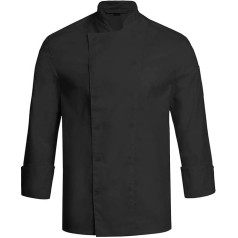 GREIFF Gastro Moda Men's Cuisine Basic Chef's Jacket, Regular Fit, Model 5580
