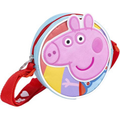 Peppa Pig Girls' Shoulder Bag Handbag (Light Blue), lightblue