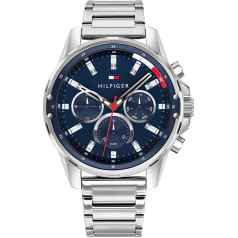 Tommy Hilfiger Multi Zifferblatt Quarz Uhr für Herren mit Edelstahl- oder Silikonarmband