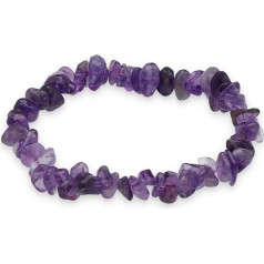 Lebensquelle Plus Amethyst Chip Bracelet | Genuine Amethyst | High Quality Gemstone Bracelet, Gemstone