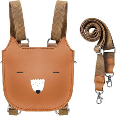 Mayplous Children's Backpack Shoulder Bag for Children Mini Backpack for Girls Shoulder Bag for Boys Purse for Teenagers Cute Animal Bag 2-in-1 Style from 3 Years