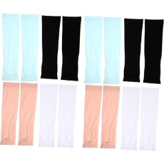Toddmomy Eisse Ide Sleeves for Children Women Cooling Arm Warmers Arm Warmers for Sun Arm Warmers for Toddlers Clothing Children Men and Women 10% Elastane Ice Bag Elastic 8 Pairs, As Shown