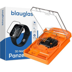 blauglas Tempered Glass Screen Protector for Apple Watch Series 7|8|9-41 mm Pack of 2