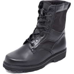 Wygwlg Adult Army Military Shoes Summer Waterproof Police Special Forces Boat Breathable Mountain Boots Not Safety Work Boots Black