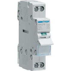 HAGER SBN216 - Interruttore non automatico bipolare 16A 1 modulo