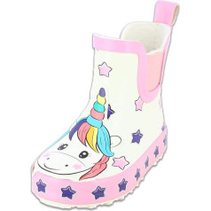 Beck Girls Little Unicorn Wellington Boots