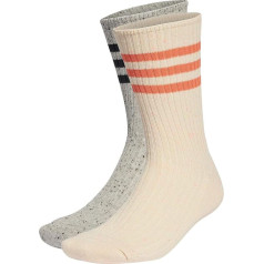 adidas Unisex Children's Lounge Crew 2 Pairs Socks