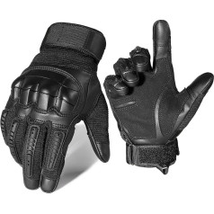 WTACTFUL Tactical Gloves, Touchscreen Motorcycle Gloves, Men's MTB Gloves for Motorcycle, Bicycle, Airsoft, Paintball and Other Outdoor Activities