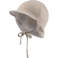 Sterntaler Boys' Peaked Cap Neck Reversible Sun Hat