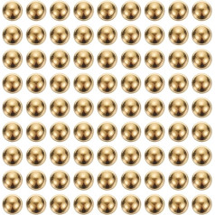 QUARKZMAN Precision Solid Brass Bearing Balls, 3 mm, Industrial Brass Balls for Machines, Automotive and DIY, Pack of 200