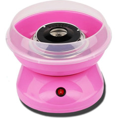 Mini Cotton Candy Maker, Automatic Sweet Cotton Candy Machine, Cotton Candy Machine, Children's Gift, Christmas, Birthday, Wedding, Party (Pink)